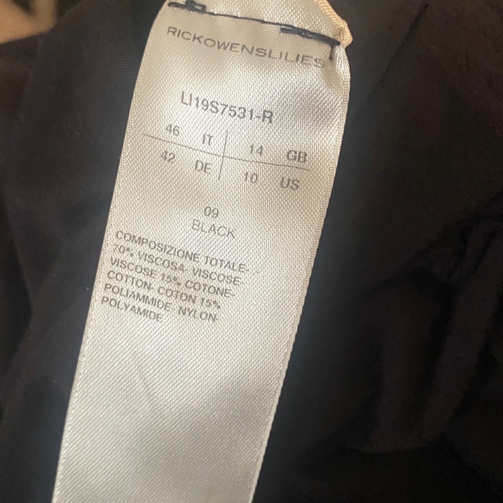 Rick Owen lilies dress - Picture 5 of 5